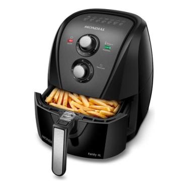 Imagem de Fritadeira sem óleo air fryer 4L Mondial 1500W AFN-40-BFT, 110V
