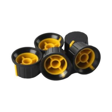 Imagem de Botões De Potenciômetro 24x15mm, 5-30 Peças, Capas De Botão Bicolor, 6