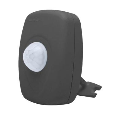 Imagem de Sensor de Presença Qualitronix QA21MP - Sobrepor Parede, 180° Graus, Preto, Bivolt