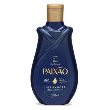 Imagem de Óleo Deo Corporal Paixão Inspiradora Rosas Brancas 200ml