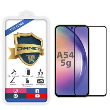 Imagem de Película De Vidro Temperado 3d Para Galaxy A54 Full Cover 9H - Danet