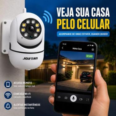Imagem de Camera Robo Baba Eletronica JT Visao Noturna Segurança Casa Empresa In