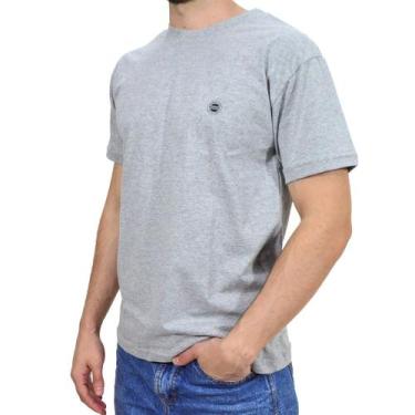 Imagem de Camiseta Masculina Cinza Claro Dawson, Cinza, P