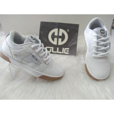 Imagem de Sapatênis OLLIE PLAZZA Infantil, Branco, 34