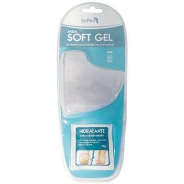 Imagem de Meia Soft Gel Só Pés Tamanho Único - SOAPES