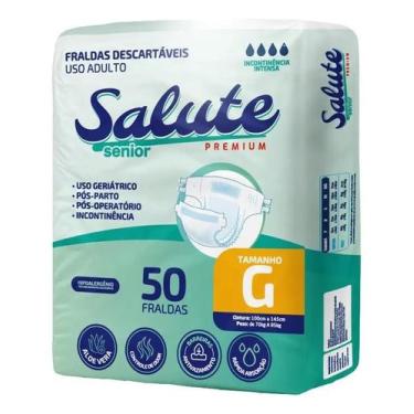Imagem de Fralda Adulto Salute G 50 unidades