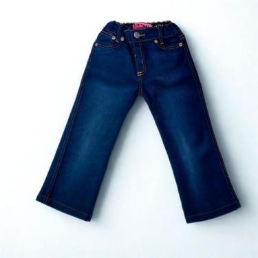 Imagem de Calça Jeans Para Bebe Menina Country Recem Nascido Infantil - Kenttana