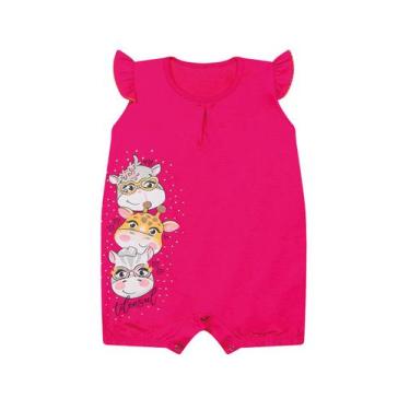 Imagem de Macaquinho Infantil Menina - Tile E Sul, Pink, M