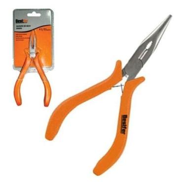 Imagem de Alicate Meia Cana de Bico Reto 4.1/2'' 115mm Bestfer BFH0506