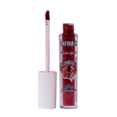 Imagem de Batom Líquido Nº6  Rosa Colombiana Coleção Red Roses Safira - SAFIRA C