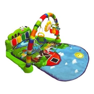 Imagem de Tapete de Atividades para Bebê Musical Infantil Fazendinha  KitStar, V