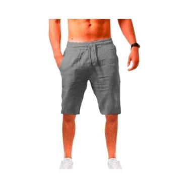 Imagem de Calças De Verão Masculinas Para Esportes E Academia, Respiráveis, Em A