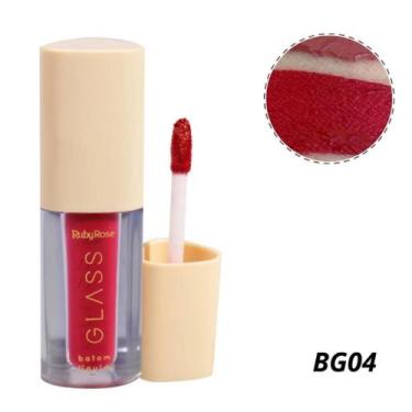Imagem de Batom Liquido Velvet Glass Ruby Rose - VIA MAKEUP BRASIL, BG04