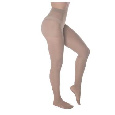 Imagem de Meia Calça Fina com Elastano Fio 15 Selene, P, 787, Natural claro