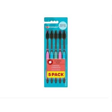 Imagem de Escova Dental Classic Flex Condor Macia Com 5 Unidades