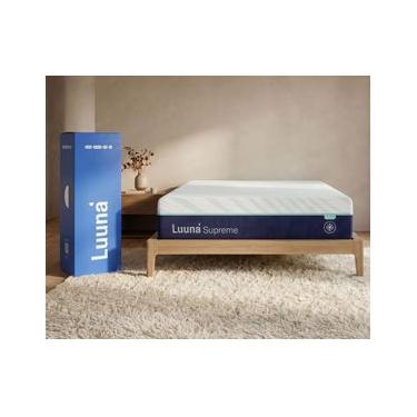 Imagem de Colchão Casal Luuna Supreme Cooling Firme, 4 Camadas de Espuma 32 cm com Bloqueio de Movimento