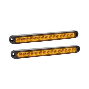 Imagem de Conjunto De Luz De Freio Traseira LED De 15 LEDs 12V 24V, Lâmpada De A