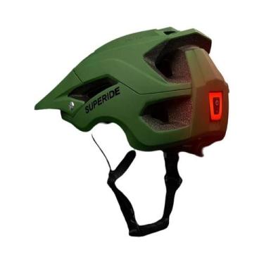 Imagem de Capacete Ultraleve Anti-Impacto DH MTB Para Homens E Mulheres Com Luz 