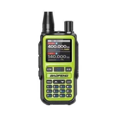Imagem de Rádio Portátil Bluetooth Baofeng UV 5R Mini Walkie Talkie 1/2PCS Com P