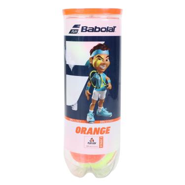 Imagem de Bola de Tênis Babolat Orange X3 Stage 2 Tudbo c/ 3 Bolas-Unissex