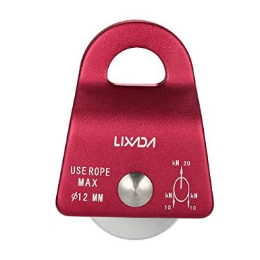 Imagem de Corda máxima de polia Lixada 20 KN para rolamento de micropolia móvel, 1,27 cm para escalada de armários, 1pc