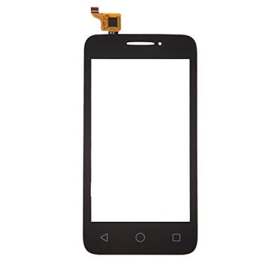 Imagem de LIYONG Peças sobressalentes para painel de toque para Alcatel One Touch Pixi 3 4.0/4013 (preto) peças de reparo (cor preta)