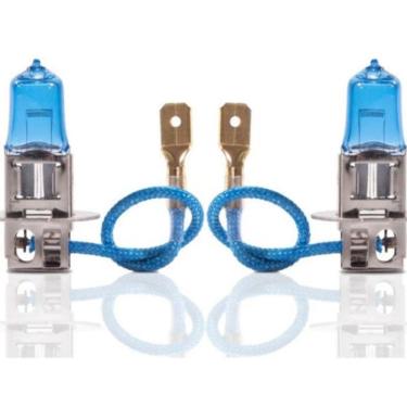 Imagem de Par De Lâmpada H3 Tech One Super Branca Efeito Xenon 8500K