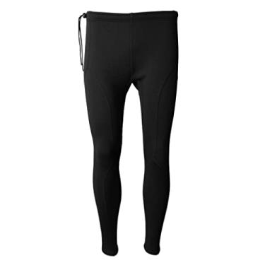 Imagem de Calças de Unissex 1,5 Mm Neoprene Surfe Calças S-XXL, Preto, M.