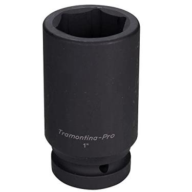 Imagem de Soquete de impacto sextavado longo em aço cromo molibdênio 46 mm - Encaixe 1''