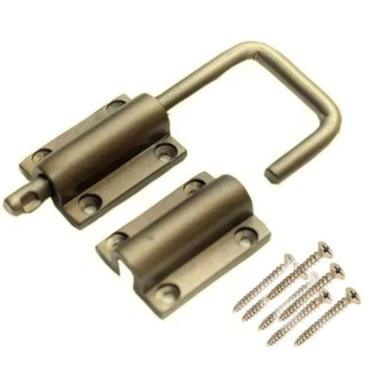 Imagem de Trinco Para Porta Camarão Acompanha Parafuso