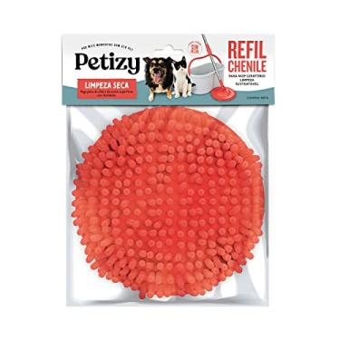 Imagem de PETIZY Refil Para Mop Giratorio Limpeza Sustentavel Chenile Rpet1622 Cor: Coral