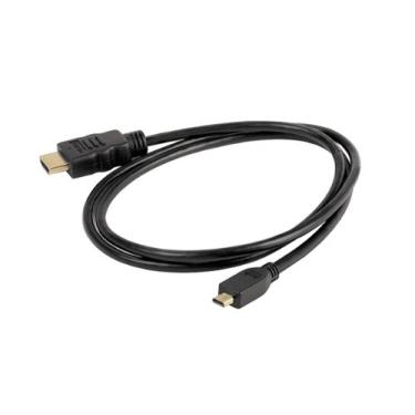 Imagem de Produtos MPF DLC-HEU15 DLCHEU15 Micro HDMI Tipo D para HDMI Cabo de substituição compatível com câmeras Sony Cybershot/Alpha e câmaras de vídeo Handycam selecionadas (modelos compatíveis listados abaixo)