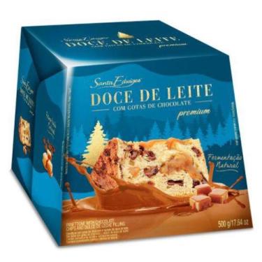 Imagem de Panettone Doce De Leite Com Gotas De Chocolate Premium 400G Santa Edwi