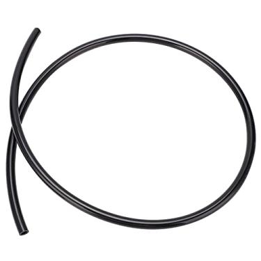 Imagem de Mangueira pneumática do compressor de ar, tubo pneumático à prova de explosão para fábrica de reparo de automóveis para indústria de carpintaria para pintura de decoração (preto, 1m)