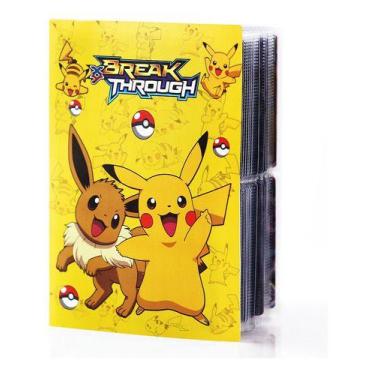 Álbum Pokémon Pasta tipo Fichário para Cards - XY BREAK POINT