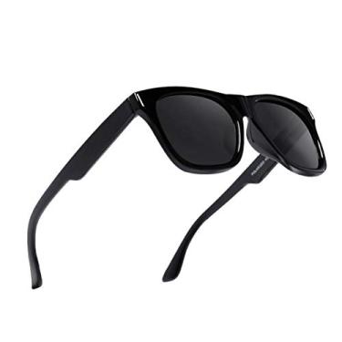 Imagem de Óculos de Sol Masculino Kdeam Quadrado Proteção 100% uva/uvb Óculos de Sol Polarizados Estilo Surf (C1)