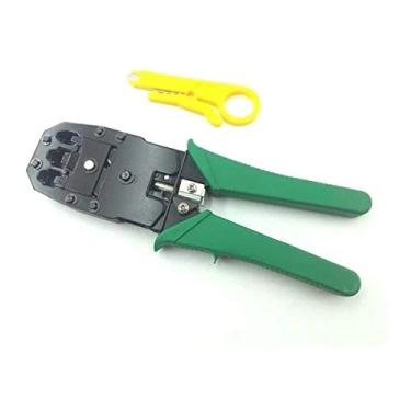 Imagem de Alicate de Crimpar Rede Rj45 com Decapador Luatek