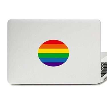 Imagem de Arco-íris Gay LGBT Emblema de Vinil LGBT Adesivo para Laptop Notebook