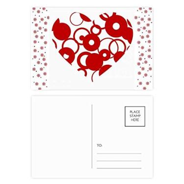 Imagem de Anel de coração vermelho do Dia dos Namorados Natal Flor Celebração Cartão postal Cartão Bênção