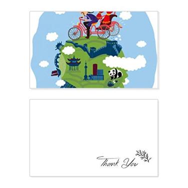 Imagem de Arte de parede chinesa The Great Wall Art Cartão de agradecimento aniversário aniversário saudações casamento agradecimento