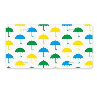 Imagem de DIYthinker Guarda-chuva chuva meteorológica nuvem placa decoração aço inoxidável automóvel etiqueta