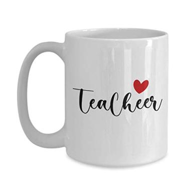 Imagem de Caneca MisSpelled Teacher - Caneca de professor - Presentes para professor - Caneca de café de 425 g