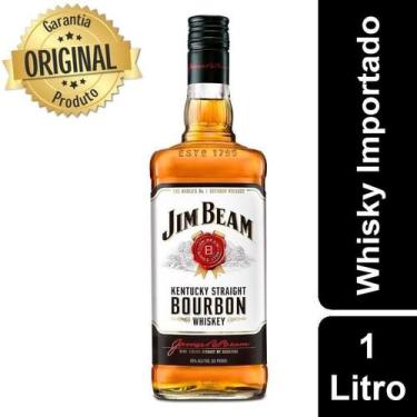 Imagem de Whisky Jim Beam Original Bourbon 1Litro