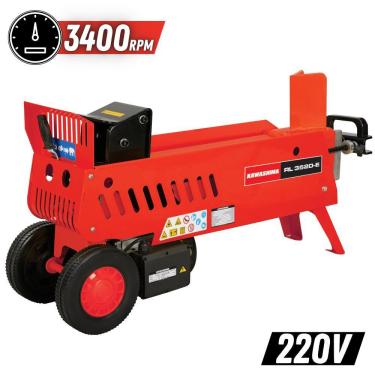Imagem de Cortador De Lenhas Robusto Kawashima RL3520E Monofásico Elétrico 2 Pólos 220V 15A 3HP 3400rpm Para Sítios, Chácaras e Fazendas