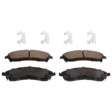 Imagem de TRW Conjunto de pastilhas de freio a disco TPC1019 para Cadillac SRX: 2004-2009 e outras aplicações frontais