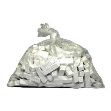 Imagem de Giz Branco Quadrado Bar Taco De Sinuca Bilhar Kilo Lousa