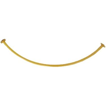 Imagem de Haste De Cortina De Provador, Haste De Cortina De Canto, Prateleira De Cortina De Vestiário Para Loja De Roupas, Haste De Cortina Para Banheiro, Loja De Roupas, Espaço Privado,Ouro,80 Cm,Hilarious