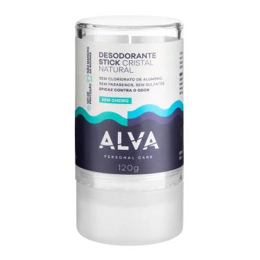 Imagem de Desodorante Alva Cristal Natural Stick 120g