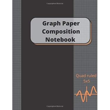 Imagem de Graph Paper Composition Notebook: Quad Ruled 5x5, Grid Paper for all Students .110 pages .size(8.5 x 11)
