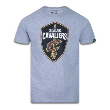 Imagem de Camiseta New Era Plus Size Regular Manga Curta Cleveland Cavaliers Log